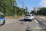 Московский номер и дама с собачкой: в Волжском «Лада Гранта» протаранила «девяносто девятую»